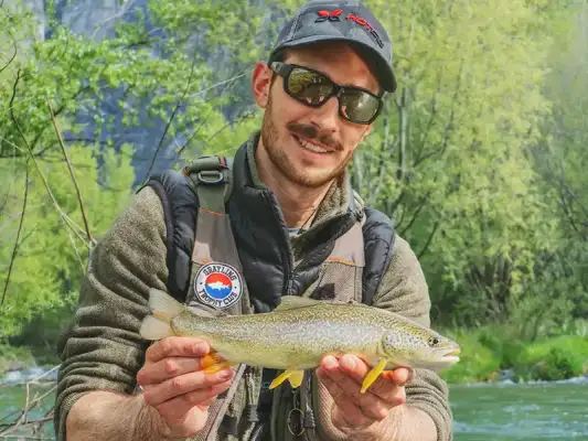 Adrián Satue Paules - Trentino Fliegenfischen: Am Noce mit Leo