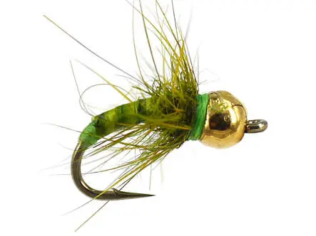 TG Green Quill Grayling Nymph 14