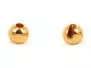 Tungsten Kopfperlen geschlitzt - GOLD - 10 Stk.
