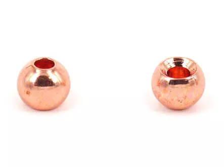 Messing Kopfperlen - KUPFER - 25 Stk.
