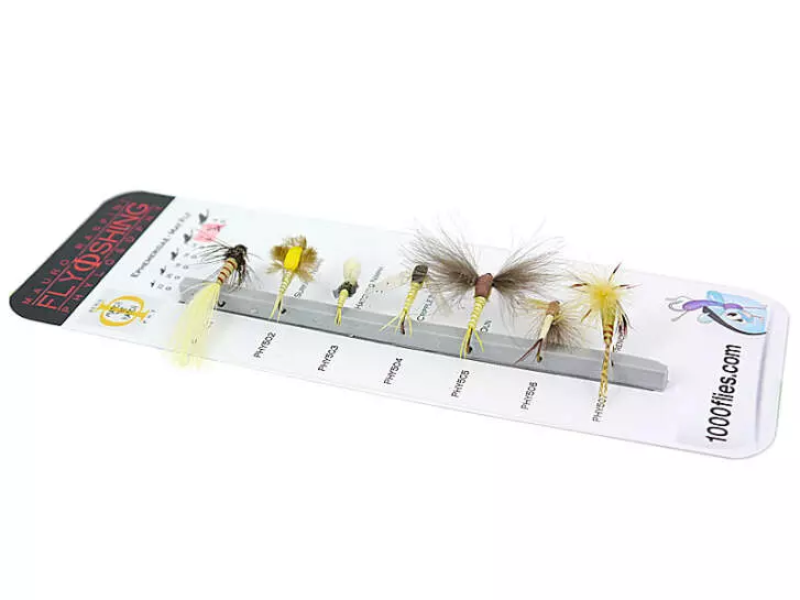 Set Ephemeridae (May Fly) - XL - 7 Fliegen