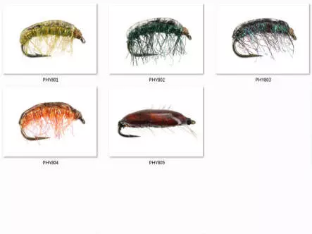 Set Crustacea (Gammarus & Asellus) - S - 10 Fliegen