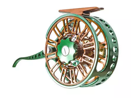 Halbautomatische Fliegenrolle jmc OZONE RACING GREEN 36