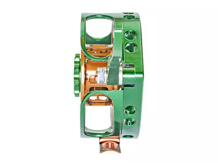 Halbautomatische Fliegenrolle jmc OZONE RACING GREEN 36