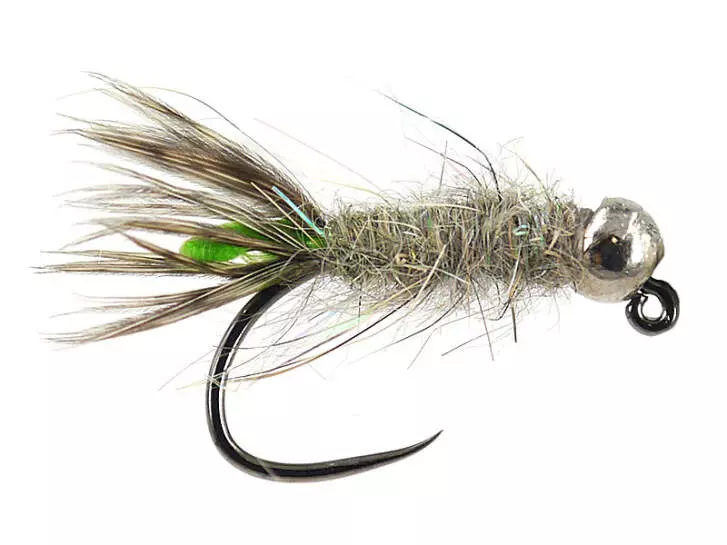 Ales Peeping Caddis  Lime TG Jig BL