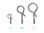 Fly snap OMEGA - 10 Stk. - L
