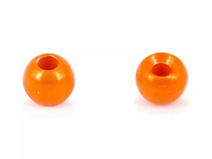 Tungsten Kopfperlen - METALLIC ORANGE - 10 Stk.