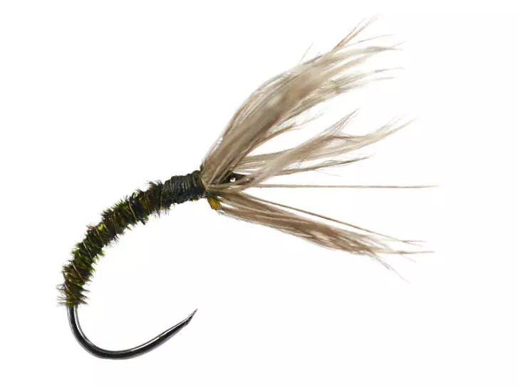 Sakasa Kebari Dark Olive