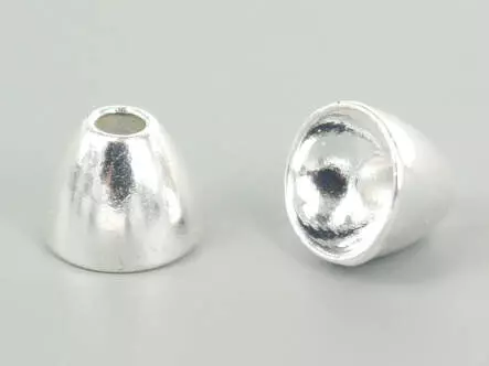 Tungsten Coneheads - SILBER - 10 Stk.