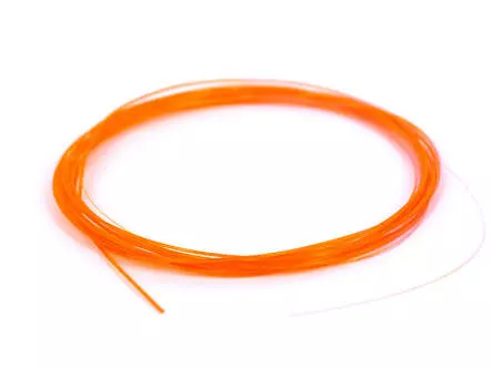 Knotenlos gezogenes Vorfach FLUO ORANGE - 455 cm