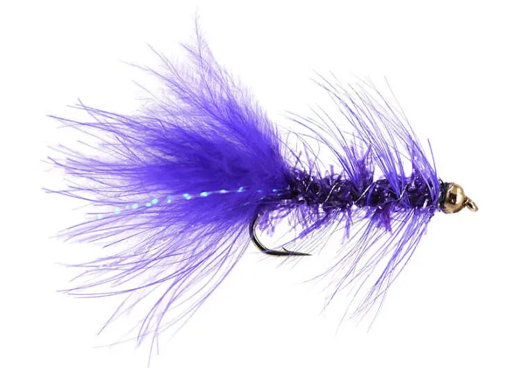 Wooly Bugger Cactus Chenille Purple 10