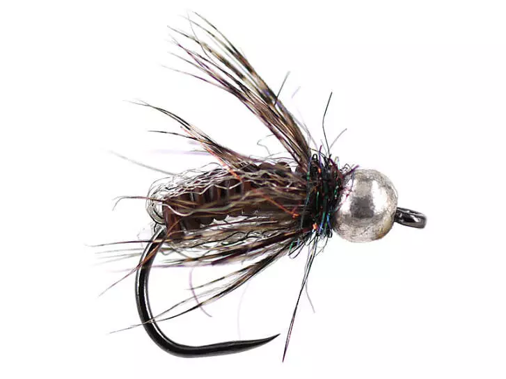 Brown Comp. Caddis Naturfil Pupa TG BL