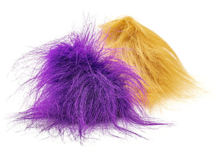 Krystal Hair Flügelmaterial Synthetisches Haar Streamer Verschiedene Farben
