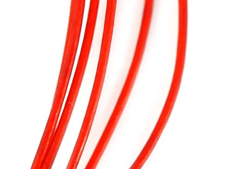 NATURFIL hotfly - 150 cm - Ø 0,5 mm - red