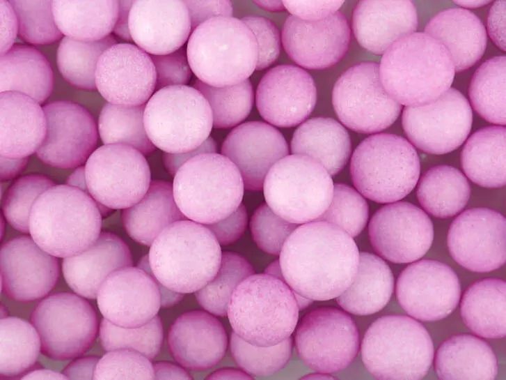 HIGH VIZ POLY BALLS hotfly - 7 / 9 mm - purple