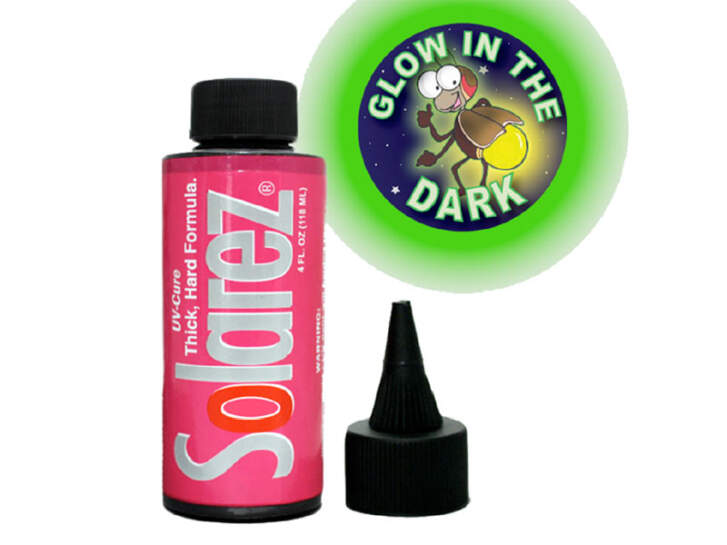 UV-Kleber THICK-HARD GLOW IN THE DARK solarez - 59 ml