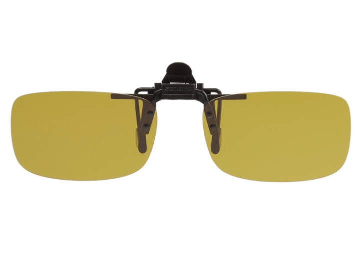 Polarisierender Brillenaufsatz Clip-on SOLANO V2 - gelb