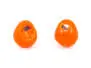 Jig-Off Tungstenperlen - FLUO ORANGE - 10 Stk.