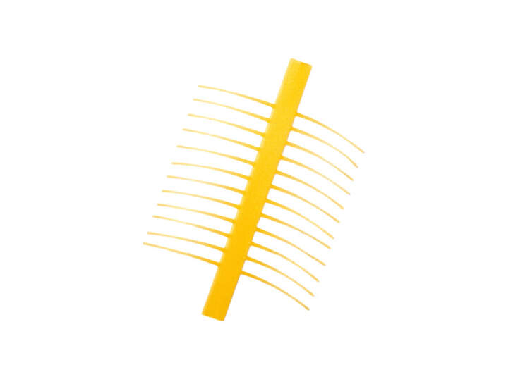 J:son Realistic tails & antennas - micro - 48 pc. - yellow