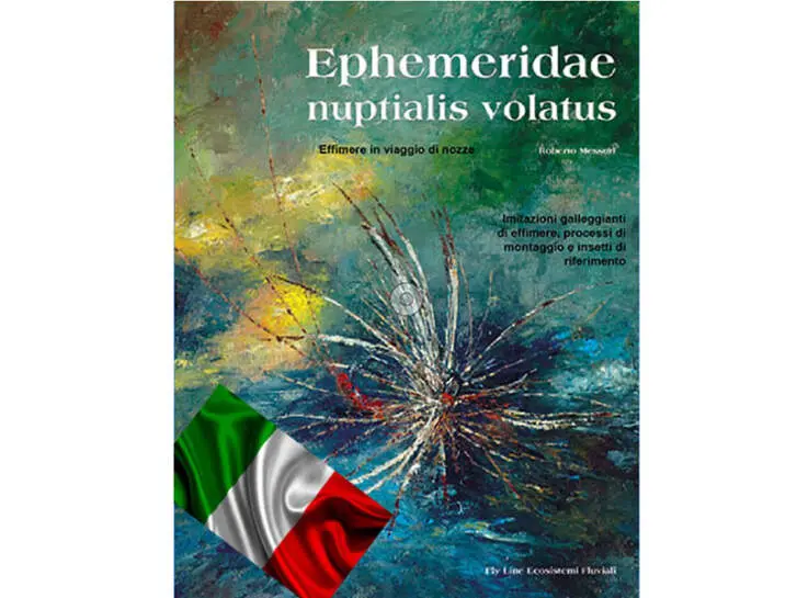 Effimere in viaggio di nozze - Ephemeridae nuptialis volatus - italienisch