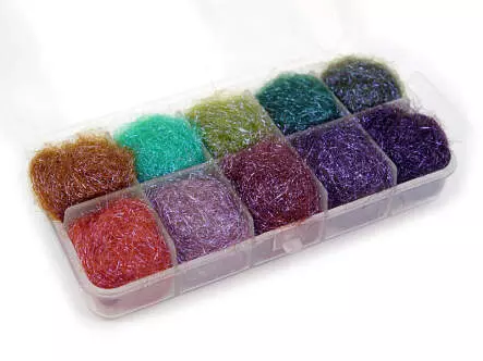 Dubbing dispenser UV-ICE hotfly - dark - 10 x 1 g