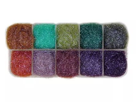 Dubbing dispenser UV-ICE hotfly - dark - 10 x 1 g