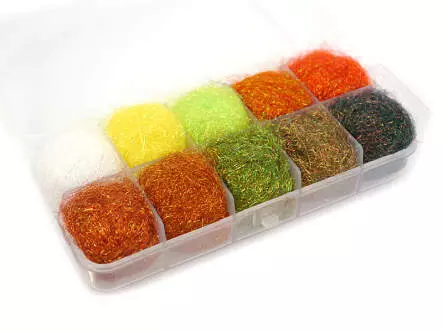 Dubbing dispenser FINE SYNT hotfly - 10 x 1 g