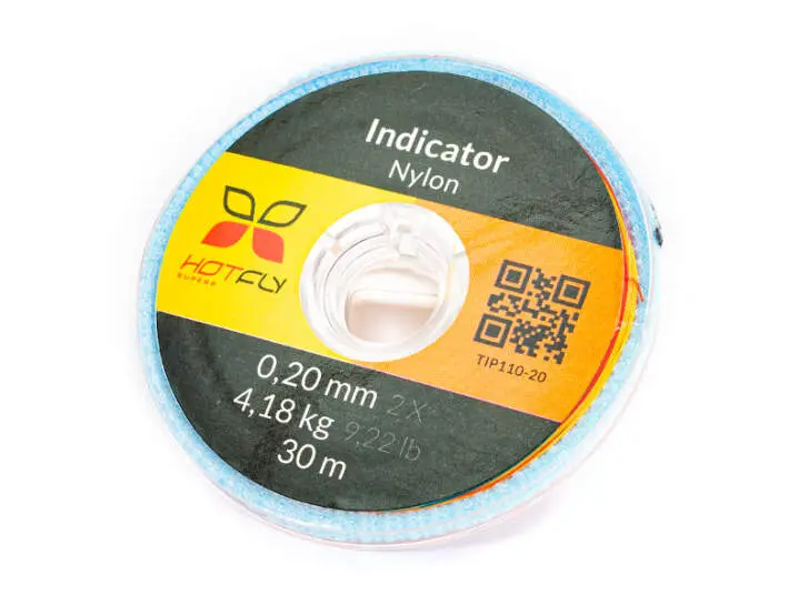 Bissanzeiger hotfly INDICATOR - gelb rot - 30 m - 0,20 mm