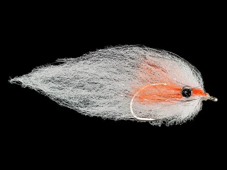 Bait King White Orange 4/0 - 12 cm