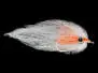 Bait King White Orange 4/0 - 12 cm