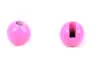 Tungsten Kopfperlen geschlitzt - FLUO PINK - 100 Stk. - 3,0 mm