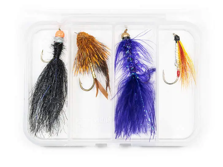 Set STREAMER CLASSIC V10 - 4 Fliegen mit Box
