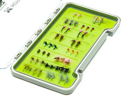 Fliegenset hotfly ÄSCHE UNIVERSAL BL - 48 Fliegen...