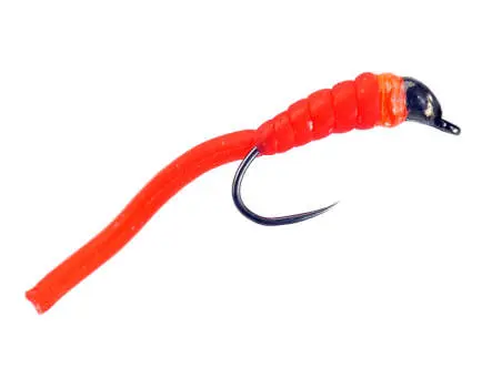 Javi Squirmy Worm TG BL Red