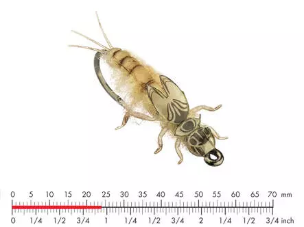 Tungsten Mayfly Nymph 2 Light Olive