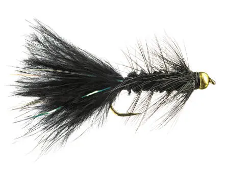 Pure Wooly Bugger Black 8