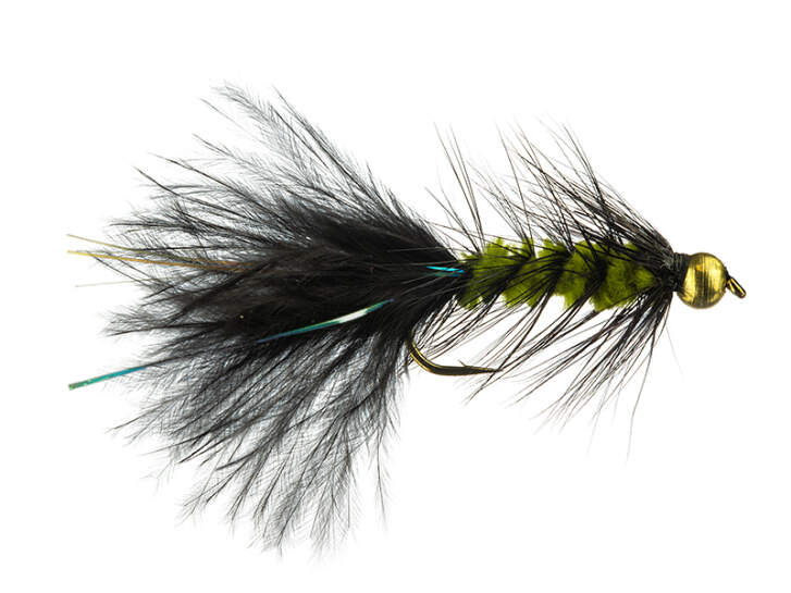 Pure Wooly Bugger Olive Black
