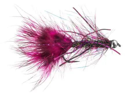 Peacock Wooly Bugger Pink