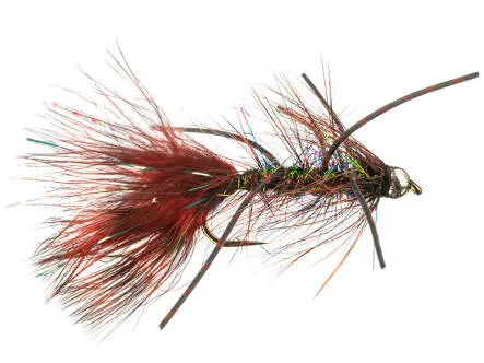 Peacock Wooly Bugger Rusty