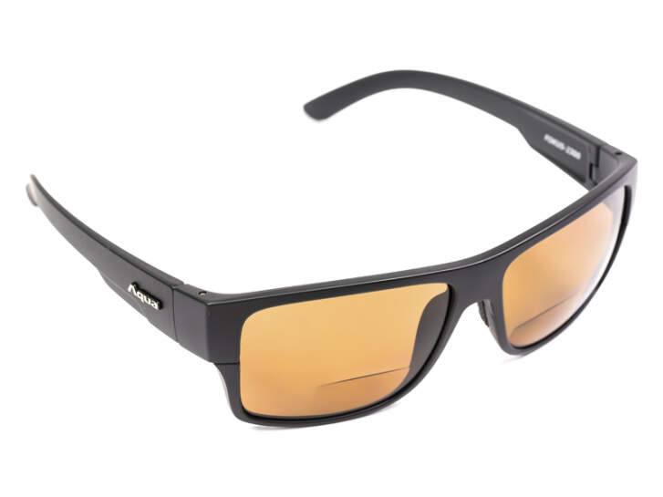 Polarisierende Sonnenbrille FOKUS aqua - brown bifocal