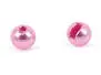 Tungsten Kopfperlen geschlitzt - METALLIC PINK - 100 Stk. - 3,0 mm