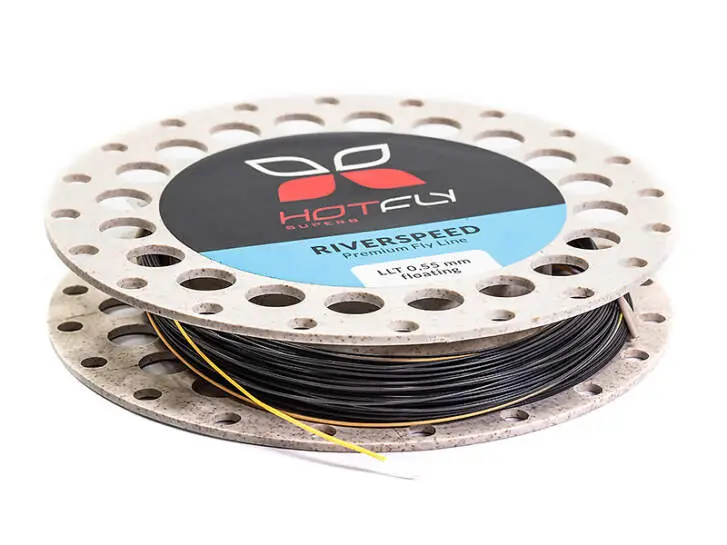 Fliegenschnur schwimmend RIVERSPEED LL TOURNAMENT hotfly 0,55 mm