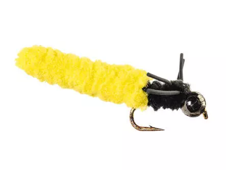 Rubber Leg Mop Fly Yellow