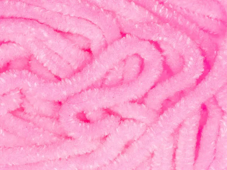 WORM CHENILLE PLUS hotfly - 3 mm - 200 cm - pink