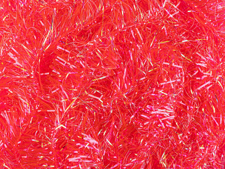 PEARLY BLOB CHENILLE hotfly - 15 mm - 200 cm - fluo red