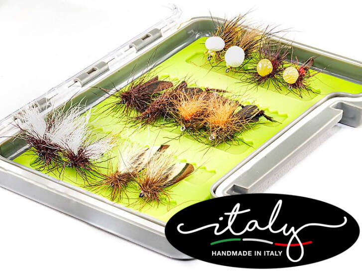 Fliegenset hotfly DRY LARGE SUPERFLOAT MADE IN ITALY - 12...