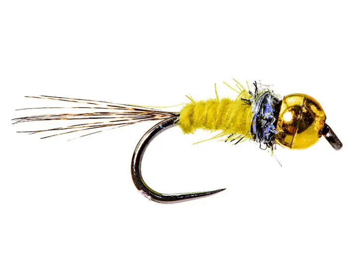 TG Natural CDC Nymph BL Yellow