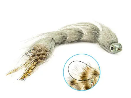 Articulated XXL Hecht & Huchenstreamer 25 cm Grey