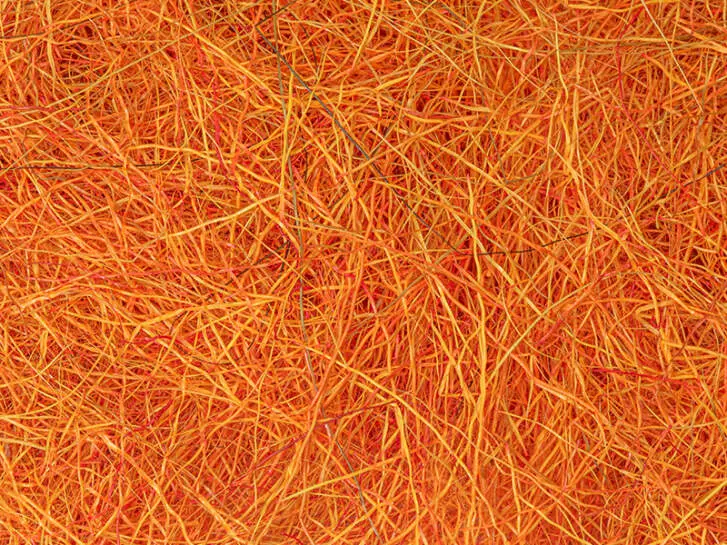 CHAMOIS HAIR DUBBING made in italy hotfly - 1 g - orange