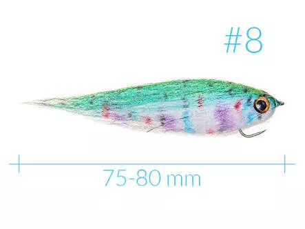 Weighted HP Minnow Streamer Trout V1 BL